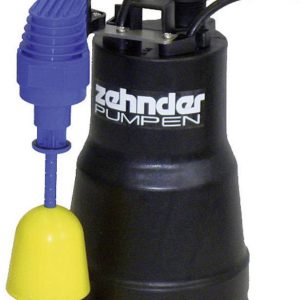 Pompa zanurzeniowa do brudnej wody Zehnder Pumpen 13182, 300 W, 0.6 bar, 7000 l/h, 6 m Pompa zanurzeniowa do brudnej wody Zehnder Pumpen 13182, 300 W, 0.6 bar, 7000 l/h, 6 m