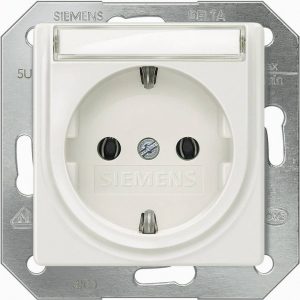 Siemens Osprzęt elektroinstalacyjny Płytka przycisku Gniazdo z uziemieniem Delta aluminiowy (metaliczny) 5UB1933 1 szt. Siemens Osprzęt elektroinstalacyjny Płytka przycisku Gniazdo z uziemieniem Delta aluminiowy (metaliczny) 5UB1933 1 szt.