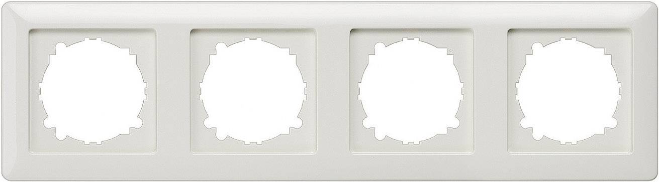 Siemens Osprzęt elektroinstalacyjny 4 x Ramka Delta biały 5TG25540 1 szt. - obrazek 1