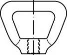 Nakrętki klatkowe M12 TOOLCRAFT TO-5454801 10 szt. - obrazek 1