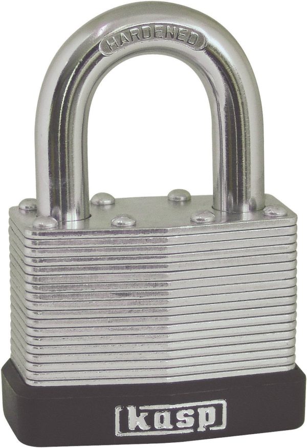 Kłódka Kasp K13050A1 50 mm Samozatrzaskowa z zamkiem kluczykowym