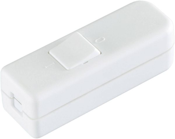 Przełącznik przewodowy interBär 8006-008.01, 6 A, 1 x wył/wł
