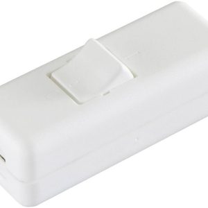 Przełącznik przewodowy interBär 8010-008.01, biały, 2 x wył/wł, 10 A, 1 szt. Przełącznik przewodowy interBär 8010-008.01, biały, 2 x wył/wł, 10 A, 1 szt.