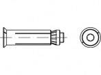 Alstertaler Schrauben & Präzisionsteile Hollo-Bolt 70 mm stal ocynkowana 820310140100070 1 szt.