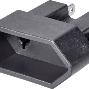Gniazdo do wtyczki euro Weltron, 250 V/AC, (D x S x W) 44 x 20 x 20 mm, czarny Gniazdo do wtyczki euro Weltron, 250 V/AC, (D x S x W) 44 x 20 x 20 mm, czarny
