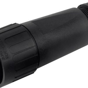 Złącze wysokoprądowe żeńskie Amphenol C016 20E004 800 2, 4 PE pin, 600 V, IP65, czarny Złącze wysokoprądowe żeńskie Amphenol C016 20E004 800 2, 4 PE pin, 600 V, IP65, czarny