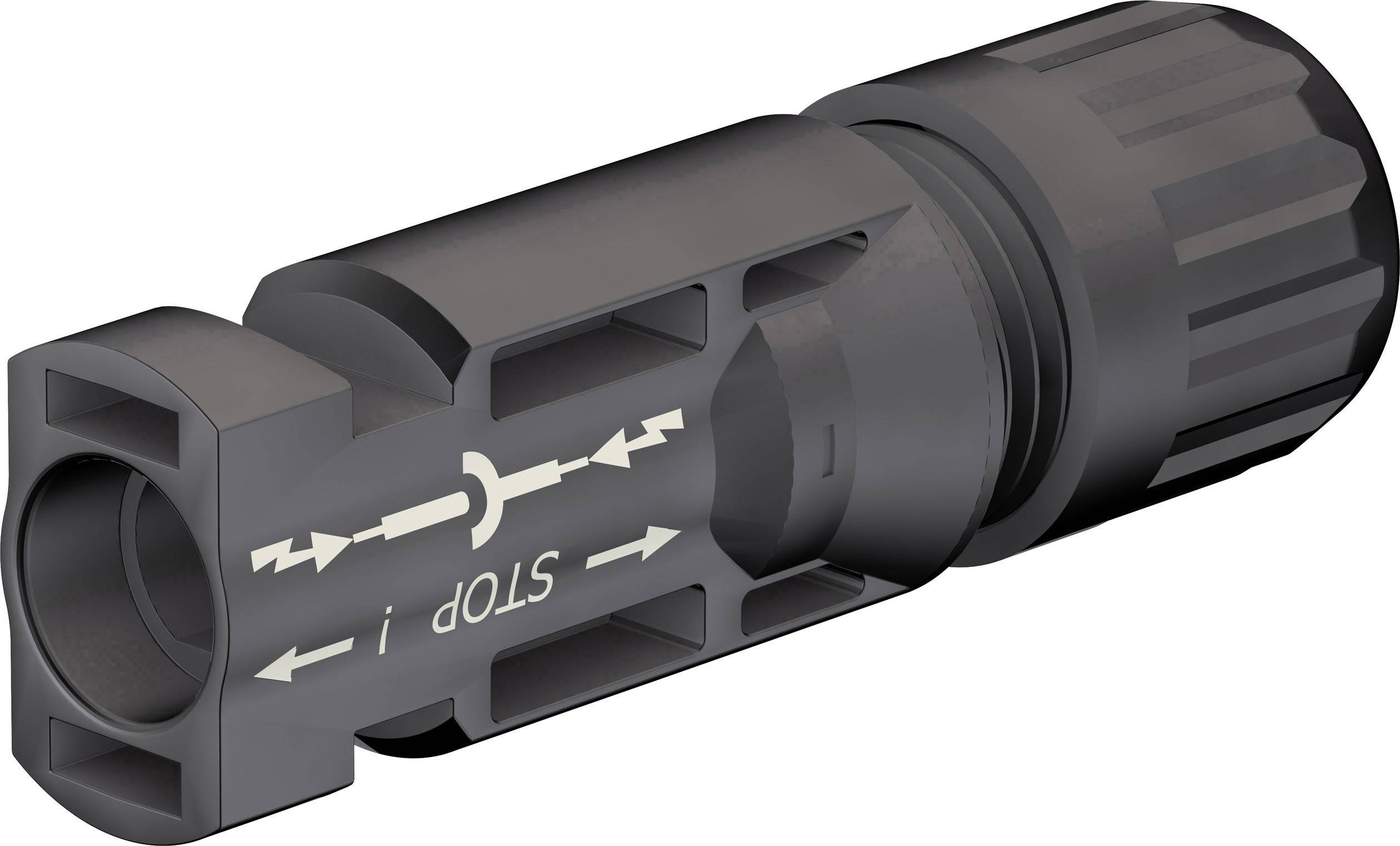 Złączka fotowoltaiczna MC PV-KST4/6I Specyfikacja Wtyk 4 - 6 mm² PV-KST4/6II-UR Stäubli 32.0017P0001-UR Zawartość: 1 szt - obrazek 1