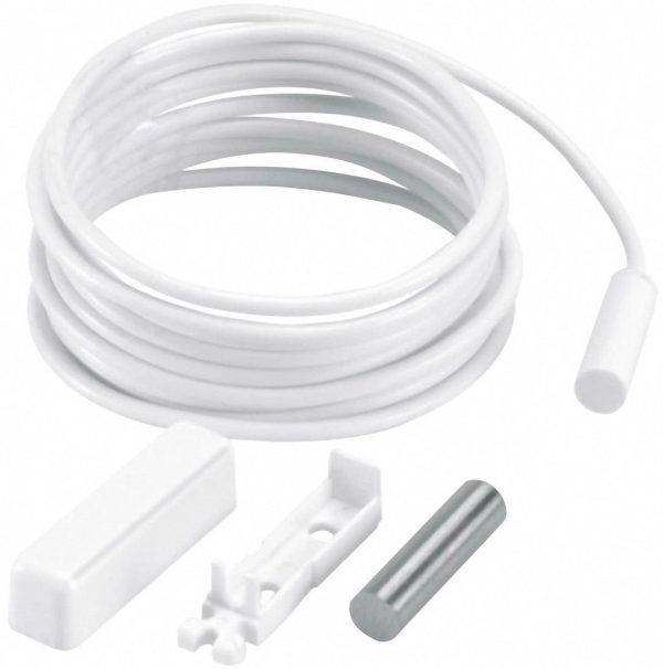 Kontaktron Abus, biały, kabel 4m.