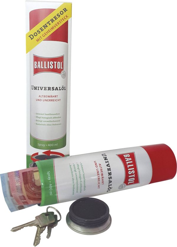 Ukryty sejf imitujący puszkę Ballistol 29066, 65mm x 240 mm
