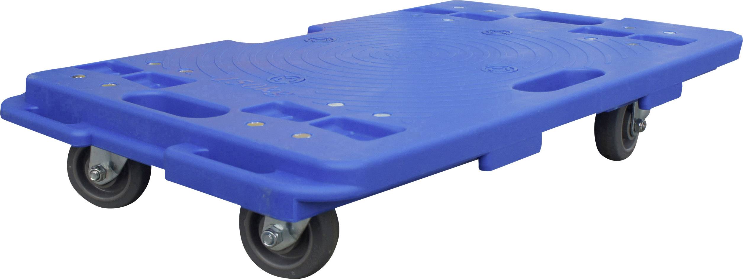 Wózek płaski VISO RP 601 tworzywo sztuczne Maksymalne obciążenie: 150 kg 600 mm x 400 mm x 125 mm Ilość rolek 2 - obrazek 1