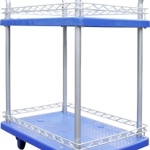 VISO SERVANTE300 Wózek tworzywo sztuczne Maksymalne obciążenie: 150 kg niebieski, srebrny VISO SERVANTE300 Wózek tworzywo sztuczne Maksymalne obciążenie: 150 kg niebieski, srebrny