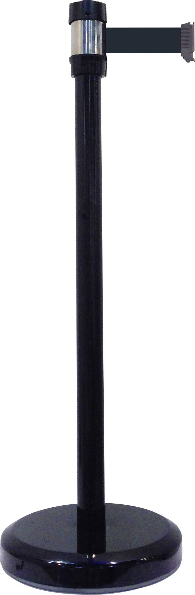 VISO RS 2 BK BK Słupek bariery taśmowej - obrazek 1