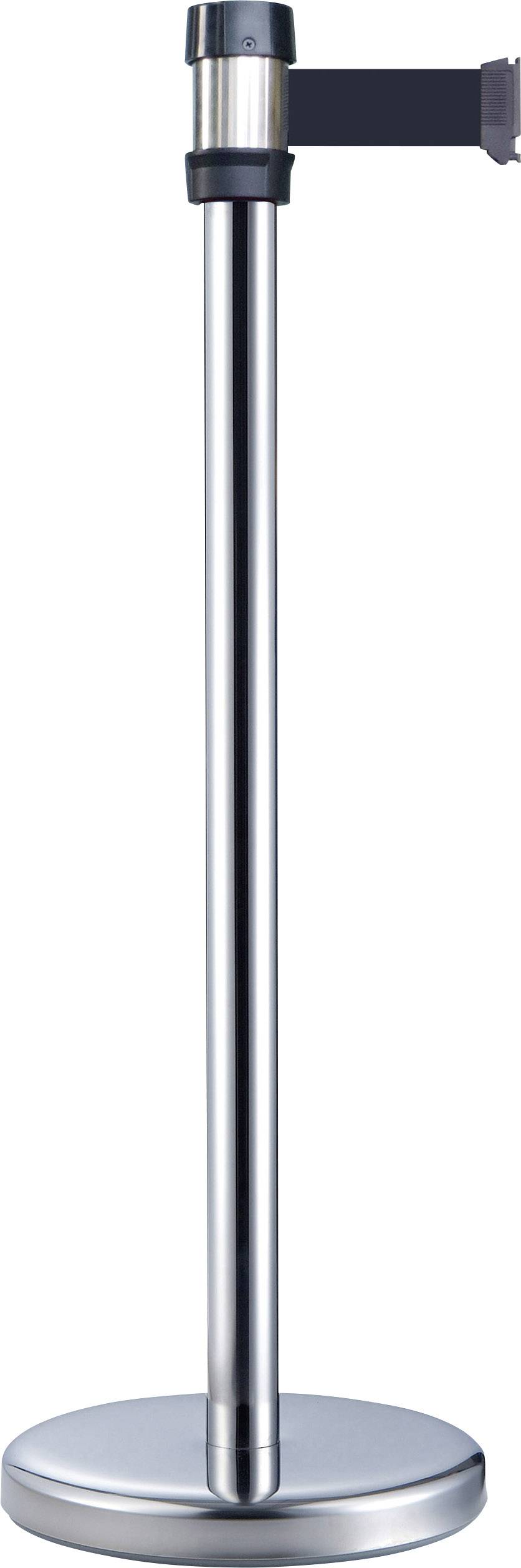 VISO RS 2 SR BK Słupek bariery taśmowej - obrazek 1