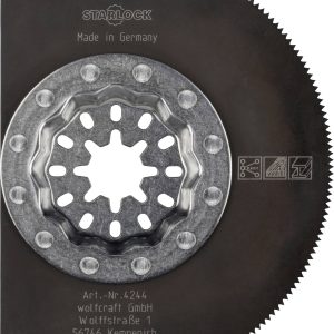 Wolfcraft 4244000 4244000 Ostrze piły segmentowej 85 mm 1 szt. Wolfcraft 4244000 4244000 Ostrze piły segmentowej 85 mm 1 szt.