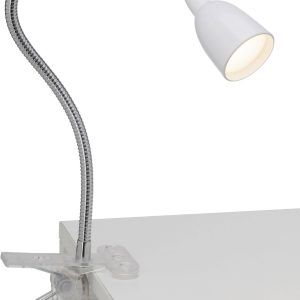 Brilliant Antony Lampa z zaciskiem EEK: E (A – G) LED wbudowany na stałe biały Brilliant Antony Lampa z zaciskiem EEK: E (A – G) LED wbudowany na stałe biały