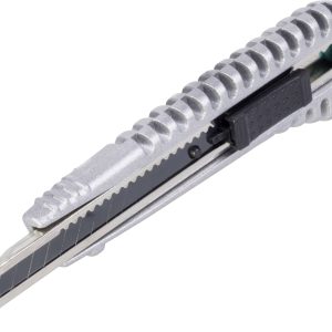 Metalowy nóż z odłamywanym ostrzem 9mm Wolfcraft 4305000 1 szt. Metalowy nóż z odłamywanym ostrzem 9mm Wolfcraft 4305000 1 szt.