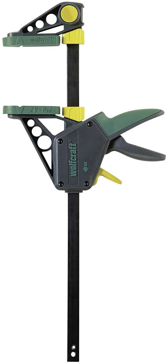 Wolfcraft 3033000 Ścisk jednoręczny Maksymalna szerokość mocowania:700 mm Posuw:100 mm - obrazek 1