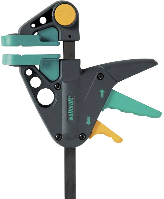 Wolfcraft 3456000 Ścisk jednoręczny Maksymalna szerokość mocowania:150 mm Posuw:65 mm - obrazek 1
