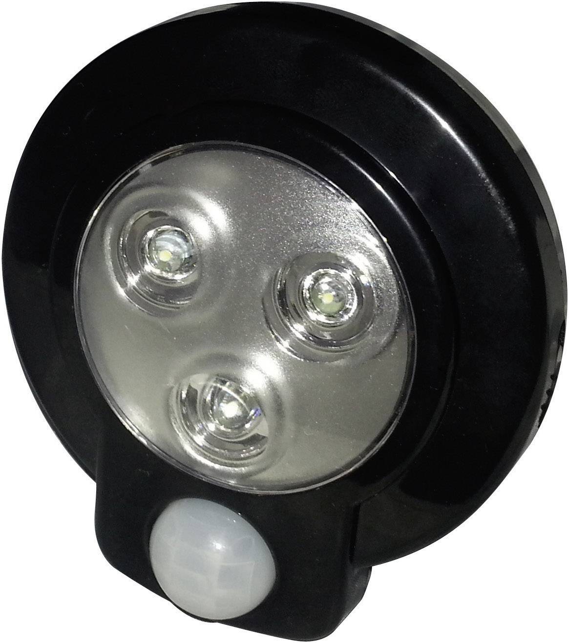 Lampa podświetlająca LED z czujnikiem ruchu Müller-Licht 57013 LED LED wbudowany na stałe czarny - obrazek 1