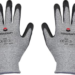 TOOLCRAFT TO-5621607 Włókno HPPE, Polyester, Włókno sztuczne, Poliuretan Rękawice chroniące przed przecięciem Rozmiar rę TOOLCRAFT TO-5621607 Włókno HPPE, Polyester, Włókno sztuczne, Poliuretan Rękawice chroniące przed przecięciem Rozmiar rę