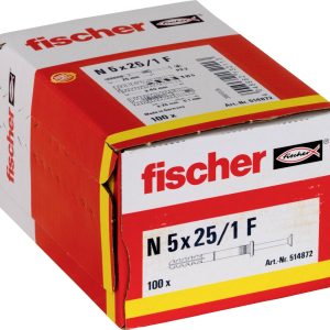 Fischer 514872 Kołek wbijany 25 mm 5 mm 100 szt. Fischer 514872 Kołek wbijany 25 mm 5 mm 100 szt.