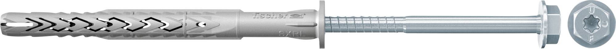 Fischer 522720 Langschaftdübel SXRL 10x100 FUS Kołek motażowy o zwiększonej długości 100 mm 10 mm 50 szt. - obrazek 1