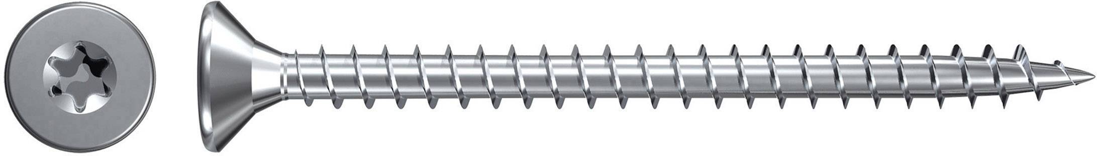 Fischer 551272 Wkręt z łbem płaskim 6 mm 40 mm sześciokąt cynkowany galwanicznie 200 szt. - obrazek 1