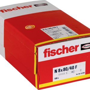 Fischer 513702 Kołek wbijany 80 mm 8 mm 100 szt. Fischer 513702 Kołek wbijany 80 mm 8 mm 100 szt.