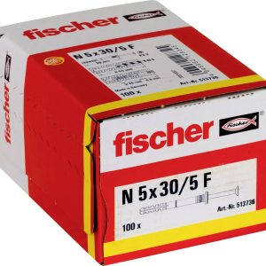 Fischer 513736 Kołek wbijany 30 mm 5 mm 100 szt. Fischer 513736 Kołek wbijany 30 mm 5 mm 100 szt.