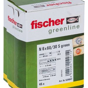 Fischer 524847 Kołek wbijany 60 mm 6 mm 45 szt. Fischer 524847 Kołek wbijany 60 mm 6 mm 45 szt.