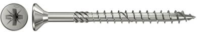 Fischer 657237 Wkręt o łbie stożkowym płaskim 6 mm 40 mm Krzyżakowy PZ cynkowany galwanicznie 100 szt. - obrazek 1