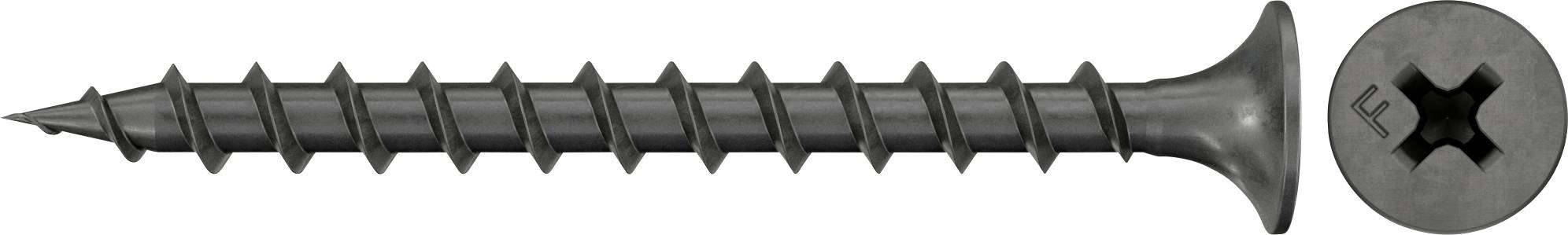 Wkręt do płyt gipsowo-kartonowych Fischer 665045 25 mm 1000 szt. - obrazek 1