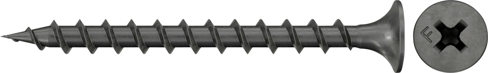 Wkręt do płyt gipsowo-kartonowych Fischer 665049 3.9 mm 35 mm 1000 szt. - obrazek 1