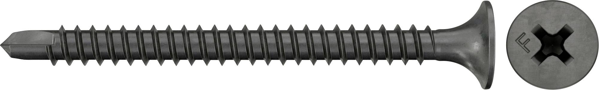 Wkręt do płyt gipsowo-kartonowych Fischer 665077 55 mm 500 szt. - obrazek 1