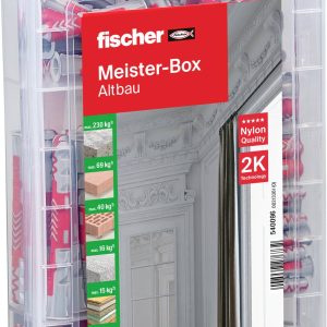 Fischer 540096, 2f. Zakres dostawy 60x DUOPOWER 6 x 30, 40x DUOPOWER 8×40, 30x DUOPOWER 6×50, 20x DUOPOWER 8×65, 1 szt. Fischer 540096, 2f. Zakres dostawy 60x DUOPOWER 6 x 30, 40x DUOPOWER 8×40, 30x DUOPOWER 6×50, 20x DUOPOWER 8×65, 1 szt.