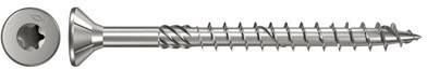 Fischer 657060 Wkręt o łbie stożkowym płaskim 4.5 mm 45 mm sześciokąt cynkowany galwanicznie 200 szt. - obrazek 1
