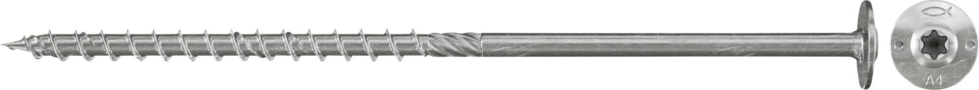Fischer 657439 Wkręt do drewna 6 mm 180 mm sześciokąt cynkowany galwanicznie 100 szt. - obrazek 1