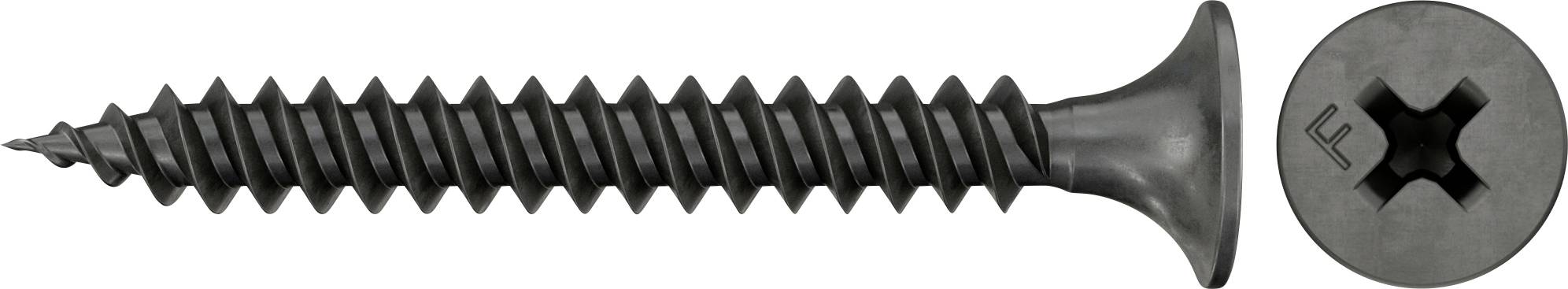 Wkręt do płyt gipsowo-kartonowych Fischer 665007 25 mm 1000 szt. - obrazek 1