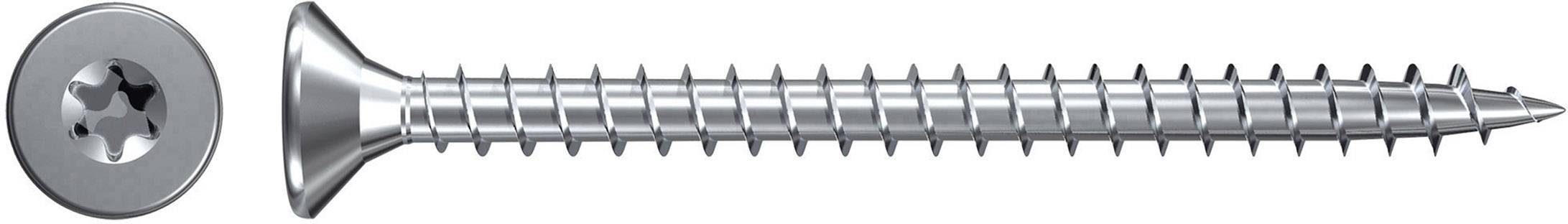 Fischer 551095 Wkręt z łbem płaskim 3.5 mm 35 mm sześciokąt cynkowany galwanicznie 1000 szt. - obrazek 1