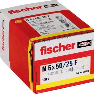 Fischer 513738 Kołek wbijany 50 mm 5 mm 100 szt. Fischer 513738 Kołek wbijany 50 mm 5 mm 100 szt.