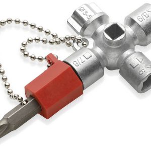 Klucz wielofunkcyjny do szaf sterowniczych Knipex 00 11 02 Klucz wielofunkcyjny do szaf sterowniczych Knipex 00 11 02