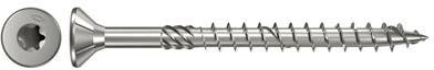 Fischer 657026 Wkręt o łbie stożkowym płaskim 3.5 mm 40 mm sześciokąt cynkowany galwanicznie 200 szt. - obrazek 1