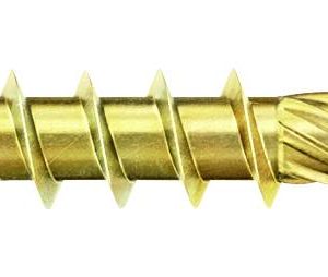 Fischer 660201 Wkręty do płyt MDF 3.5 mm 40 mm sześciokąt cynkowany galwanicznie 200 szt.