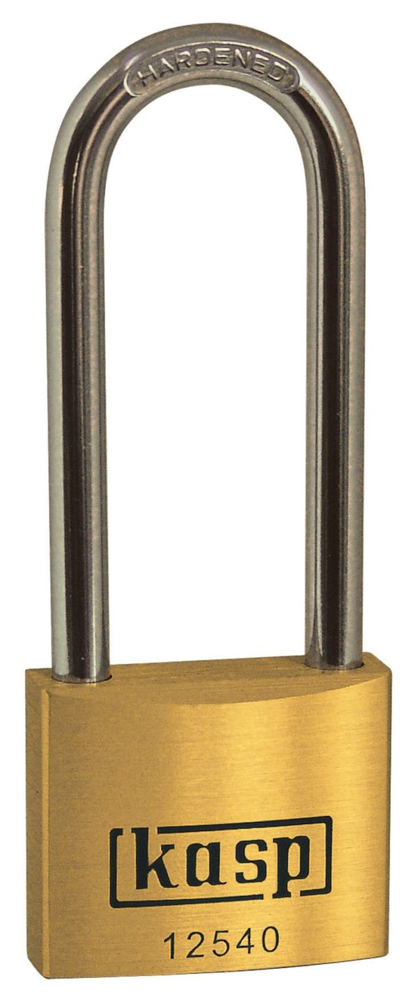 Kłódka Kasp K12540L63A5 40 mm Samozatrzaskowa z zamkiem kluczykowym