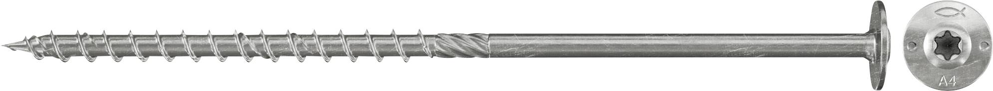Fischer 657437 Wkręt do drewna 6 mm 140 mm sześciokąt cynkowany galwanicznie 100 szt. - obrazek 1
