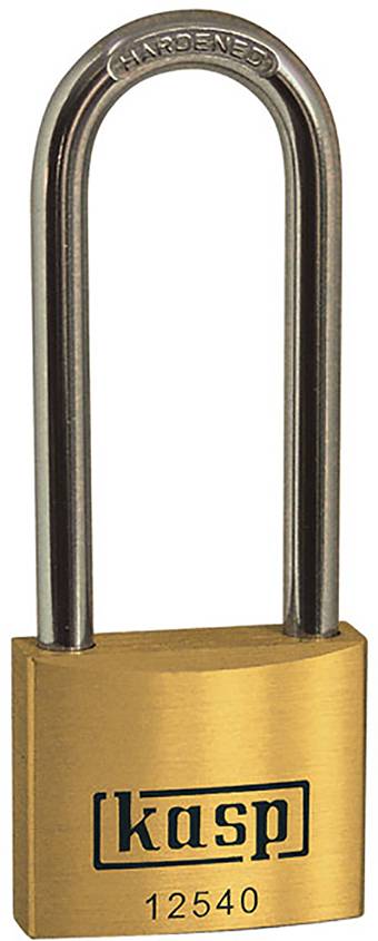 Kłódka Kasp K12540L63A1 40 mm Samozatrzaskowa z zamkiem kluczykowym