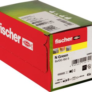 Fischer 524850 Kołek wbijany 100 mm 8 mm 45 szt. Fischer 524850 Kołek wbijany 100 mm 8 mm 45 szt.