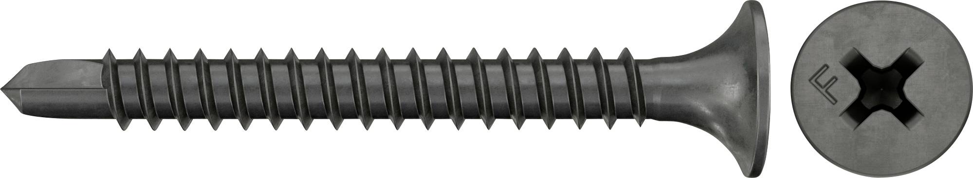Wkręt do płyt gipsowo-kartonowych Fischer 665071 35 mm 1000 szt. - obrazek 1