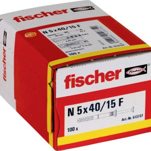 Fischer 513737 Kołek wbijany 40 mm 5 mm 100 szt. Fischer 513737 Kołek wbijany 40 mm 5 mm 100 szt.