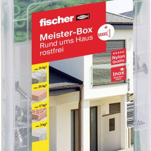 Fischer 531227 Skrzynka z asortymentem kołków 30 mm 6 mm 1 szt. Fischer 531227 Skrzynka z asortymentem kołków 30 mm 6 mm 1 szt.